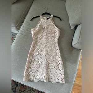 Lulu’s Love Poem Lace Mini Dress